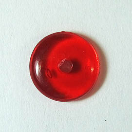 Acryl-Perle Linse rot